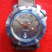 Стари мъжки ръчни  часовници  СССР ера Восток командирски, снимка 8 - Антикварни и старинни предмети - 37419968
