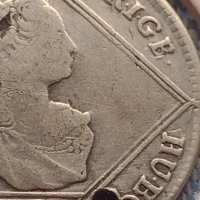 Сребърна монета 30 кройцера 1764г. Мария Терезия Бохемия Прага 12214, снимка 4 - Нумизматика и бонистика - 42846959
