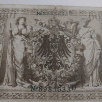 Райх банкнота - Германия - 1000 марки / 1910 година- 17962, снимка 11 - Нумизматика и бонистика - 31019911