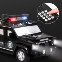Детски сейф брониран Полицейски автомобил, електронна касичка с опция за разпознаване на пръстов отп, снимка 5 - Други - 42747688
