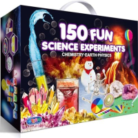 Нов Научен Комплект 150 Експеримента Образователен Подарък за деца, снимка 1 - Образователни игри - 44572321