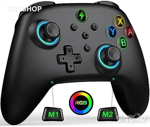 Нов Безжичен контролер джойстик за Nintendo Switch Lite OLED игри геймър, снимка 1