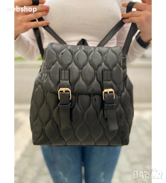 Кожена Дамска Раничка за ежедневна употреба , Капитонирана кожа, снимка 1