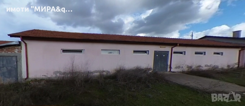Самостоятелна сграда с офис, склад, гараж и навес-под наем, с Войводово, снимка 1