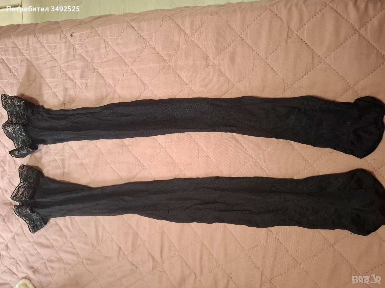 Дамски чорапи за жартиери , снимка 1