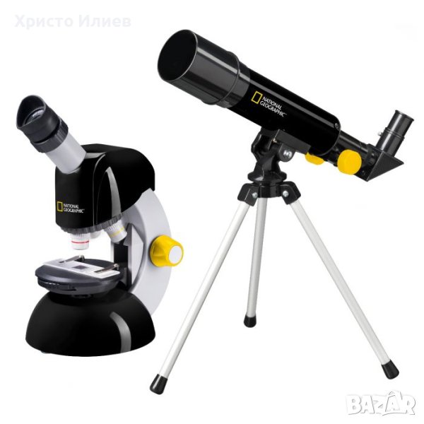 Комплект Телескоп и Микроскоп National Geographic, снимка 1