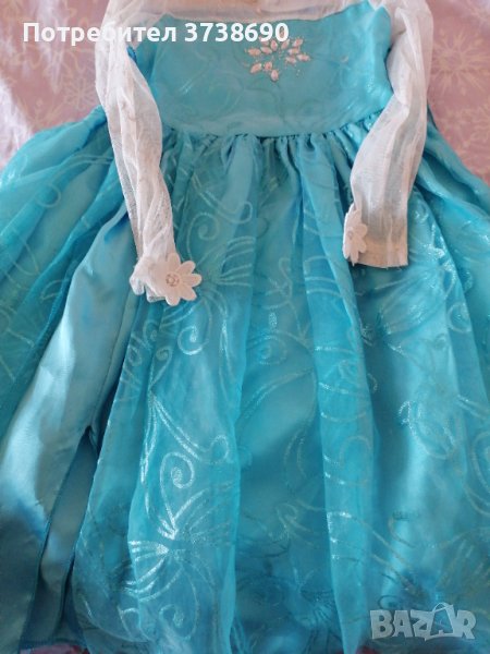 Детски рокли зимни летни за принцеса, снимка 1