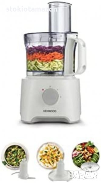 Kenwood - FDP300WH Multipro Compact Кухненски робот 800W, снимка 1