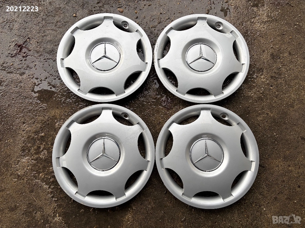 4 броя Оригинални тасове за Mercedes 16, снимка 1