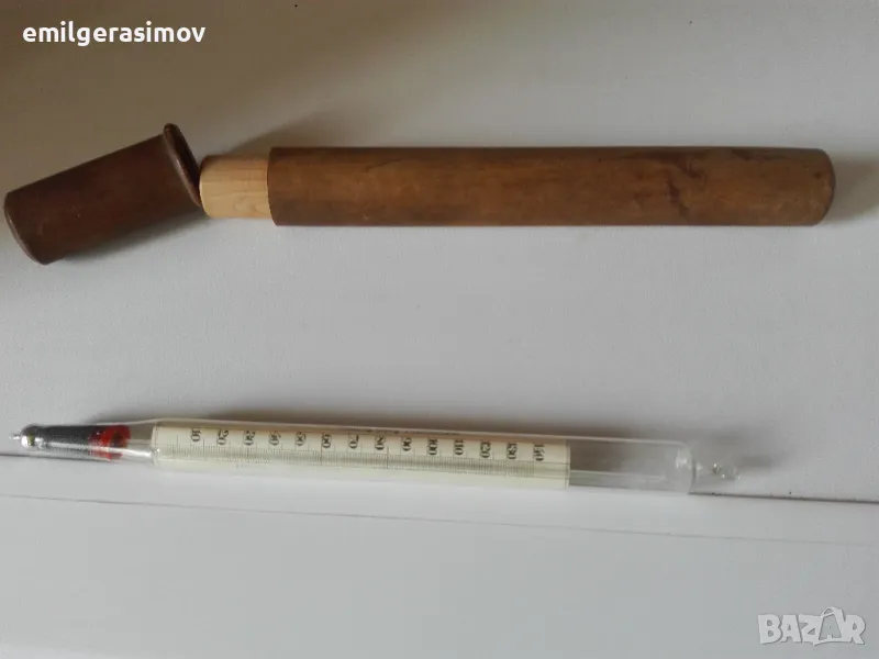 Термометър за мляко,машинка за цигари,книга,кутия., снимка 1