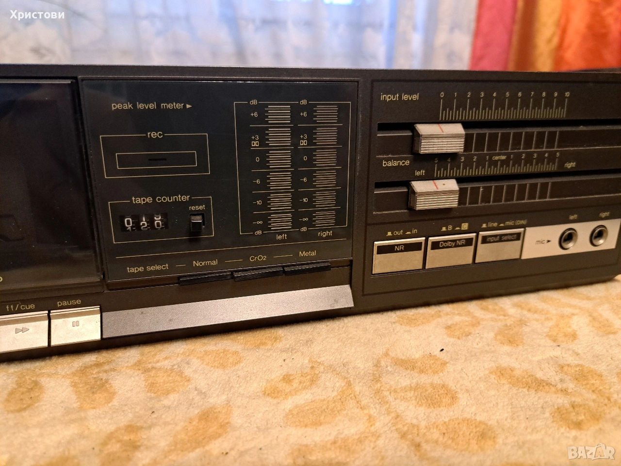 Продавам дек Technics RS-D 400, снимка 1