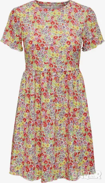 Дамска лятна рокля с флорална щампа Hillary Only, 98% полиестер, XL, снимка 1
