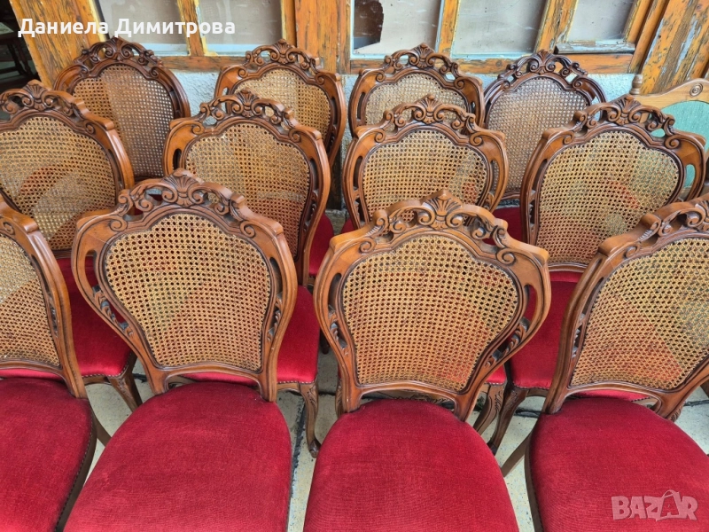 К-т от 12 броя изискани столове, снимка 1