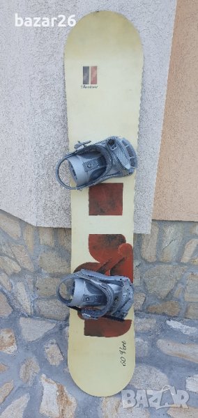 150см snowboard + автомати   сноуборд, снимка 1