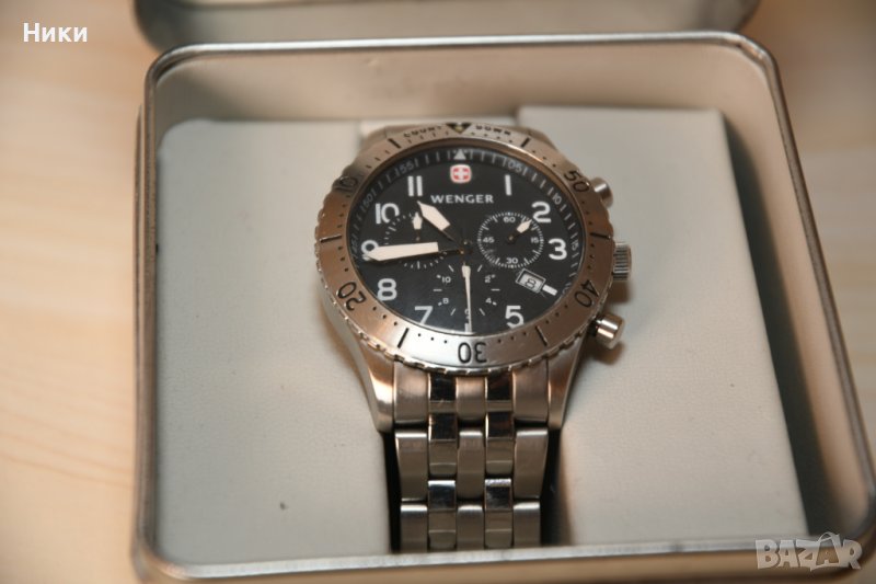 Продавам швейцарски часовник WENGER хронометър, снимка 1