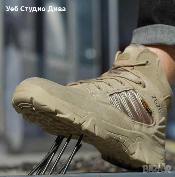 Работни обувки с метална защита, снимка 1