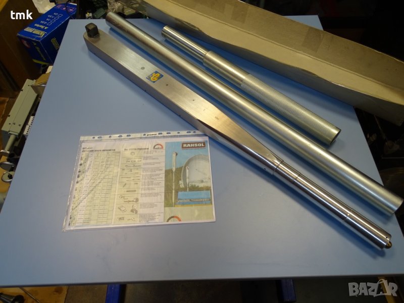 Динамометричен ключ Gedore Rahsol Dremometer type DX 1000N в Ключове в ...