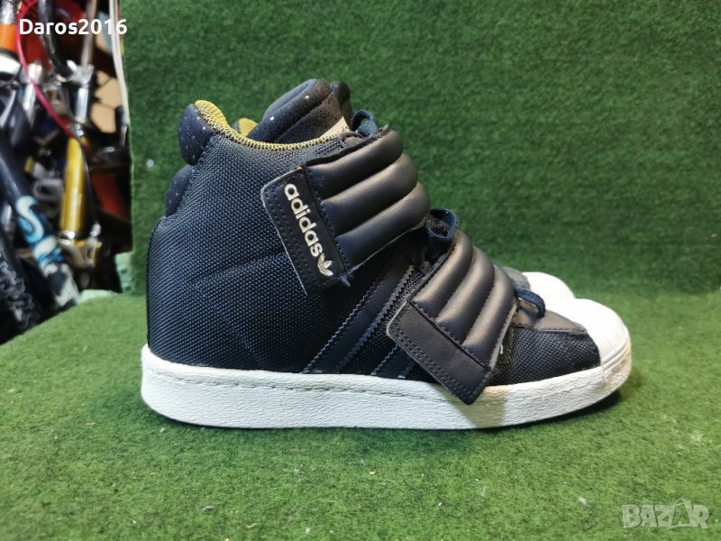 Дамски кецове с платформа Adidas superstar up 2strap 38 номер , снимка 1