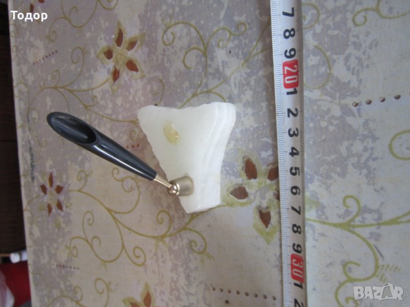 Страхотна поставка за писалка химикал естествен камък, снимка 1