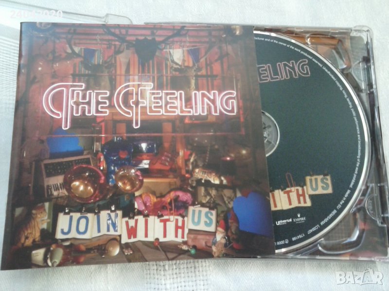 The Feeling – Join With Us оригинален диск, снимка 1