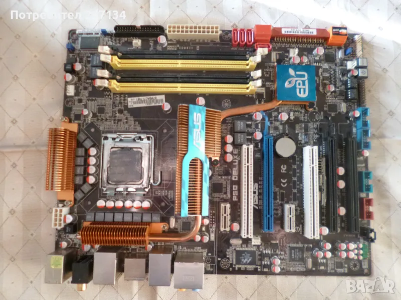 ASUS P5q deluxe с O9650, снимка 1