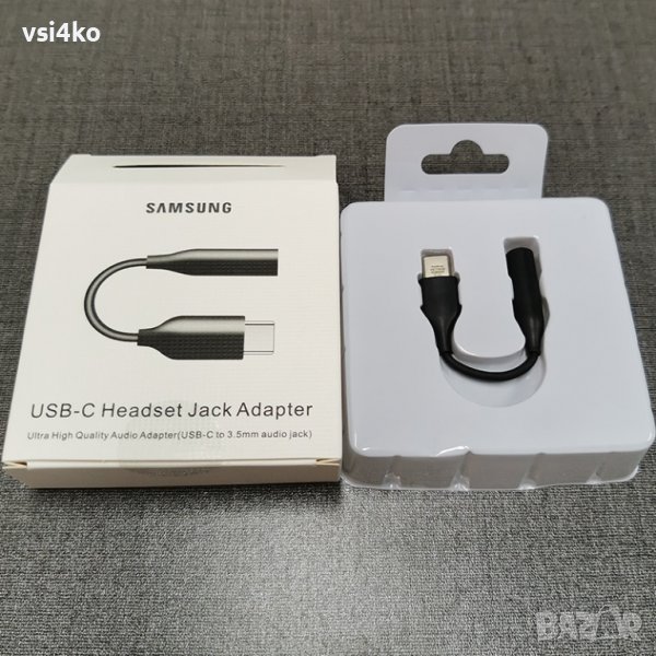AUX кабел USB C към 3.5mm жак, снимка 1