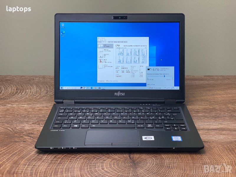 Лаптоп FUJITSU LIFEBOOK U728 12.5" touch /I5-8250U/8GB/256GB SSD/FullHD/DP/Камера/Win10 PRO, снимка 1