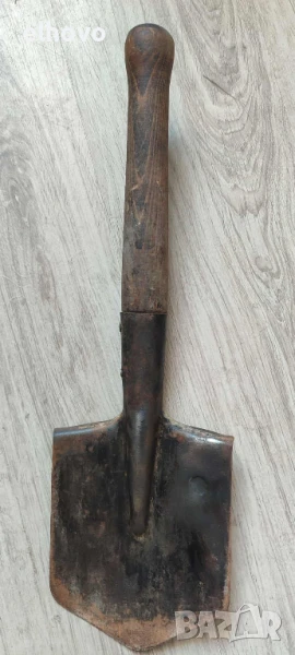 Стара военна лопата, снимка 1