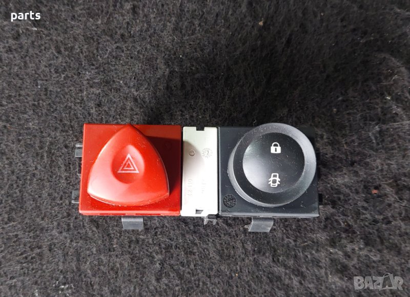 Бутони Рено Меган 2 - Аварийни Светлини и Заключване Врати N, снимка 1