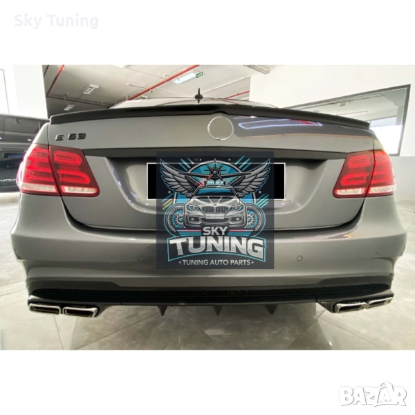 Заден Лип спойлер Мерцедес Е класа e class W212 09-16 / MERCEDES, снимка 1