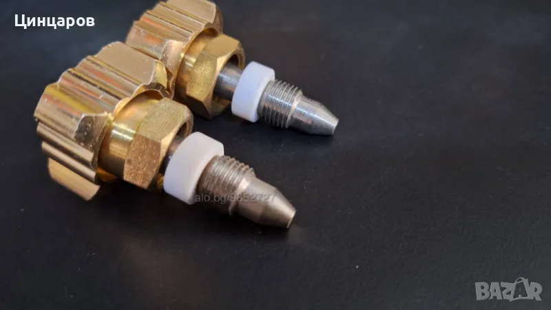 Кран контролен ръкохватка, бренер/смесител горелка, резак: Кислород/горивен газ , снимка 1