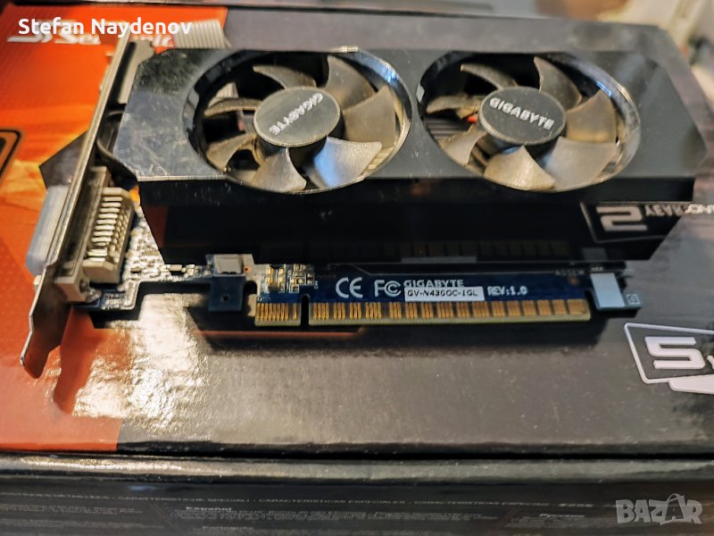 GV-N430OC-1GL / NVIDIA GeForce GT 430 GPU , снимка 1