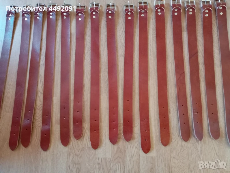 каишки за чанове и звънци 15бр, снимка 1