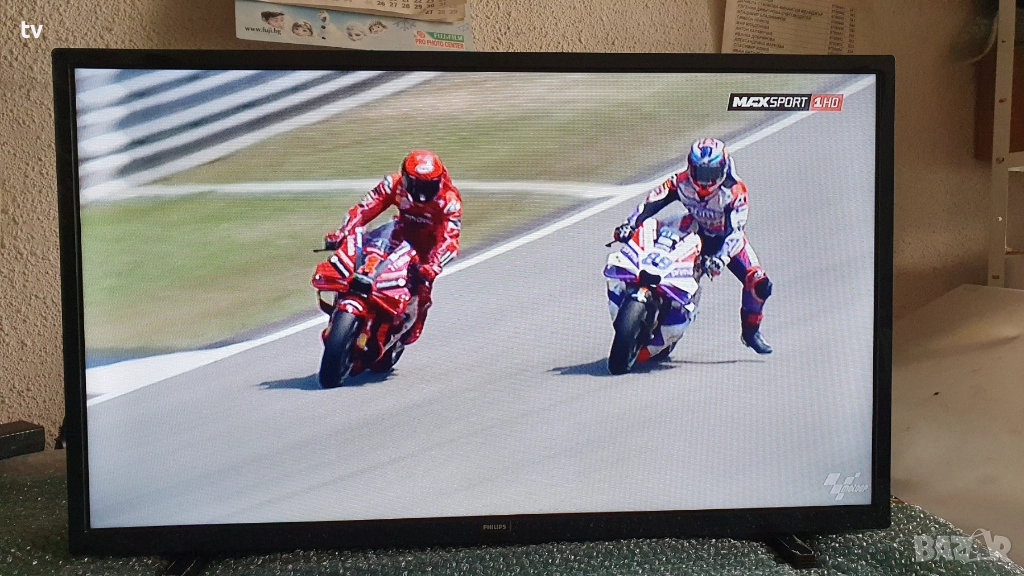 Philips 32 инча ЛЕД LED телевизор HDMI, USB, снимка 1