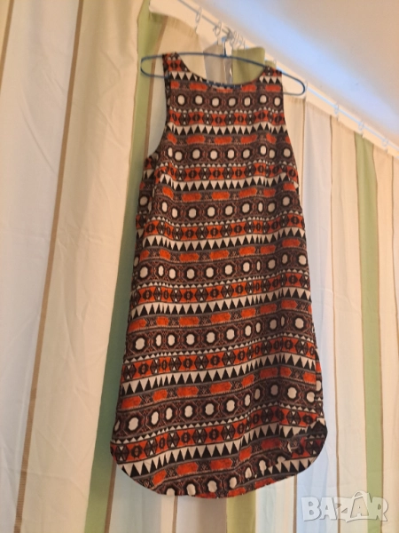 H&M рокля с геометричен десен – размер EUR 36 / US 6, снимка 1