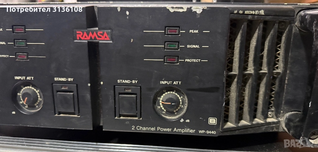RAMSA WP-9440 (Япония), 2x700W 4Ω,, снимка 1