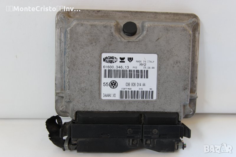 Моторен компютър ECU VW Golf 4 (1998-2004г.) 036 906 014 AA / 036906014AA / 6160034613  61600.346.13, снимка 1