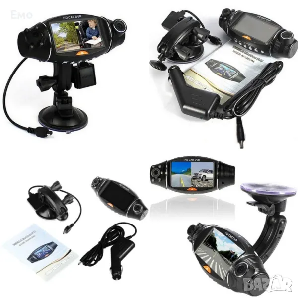 Камера за кола R310 TFT с GPS модул за проследяване и два обектива за HD AC47, снимка 1