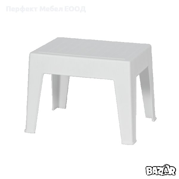 Масичка за кафе,за шезлонг,за чадър 40/55 см. с декор, снимка 1