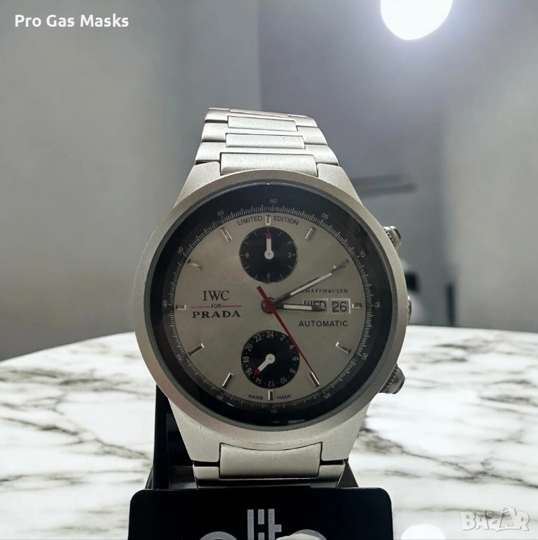 Автоматичен Часовник IWC Prada Оригинал Хронограф, снимка 1