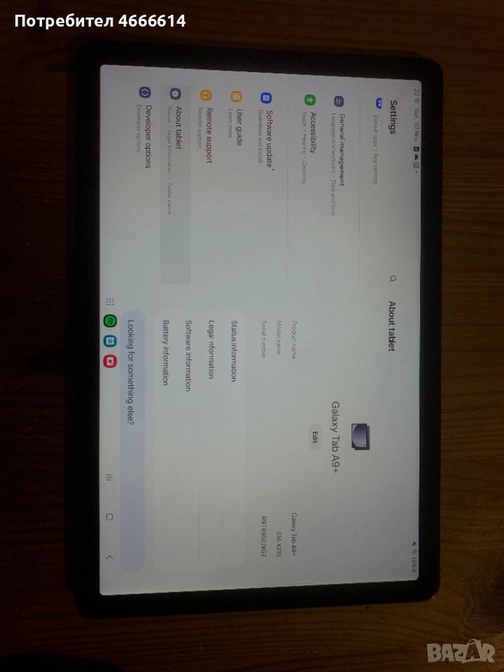 Samsung Tab A9+ 128Gb, снимка 1