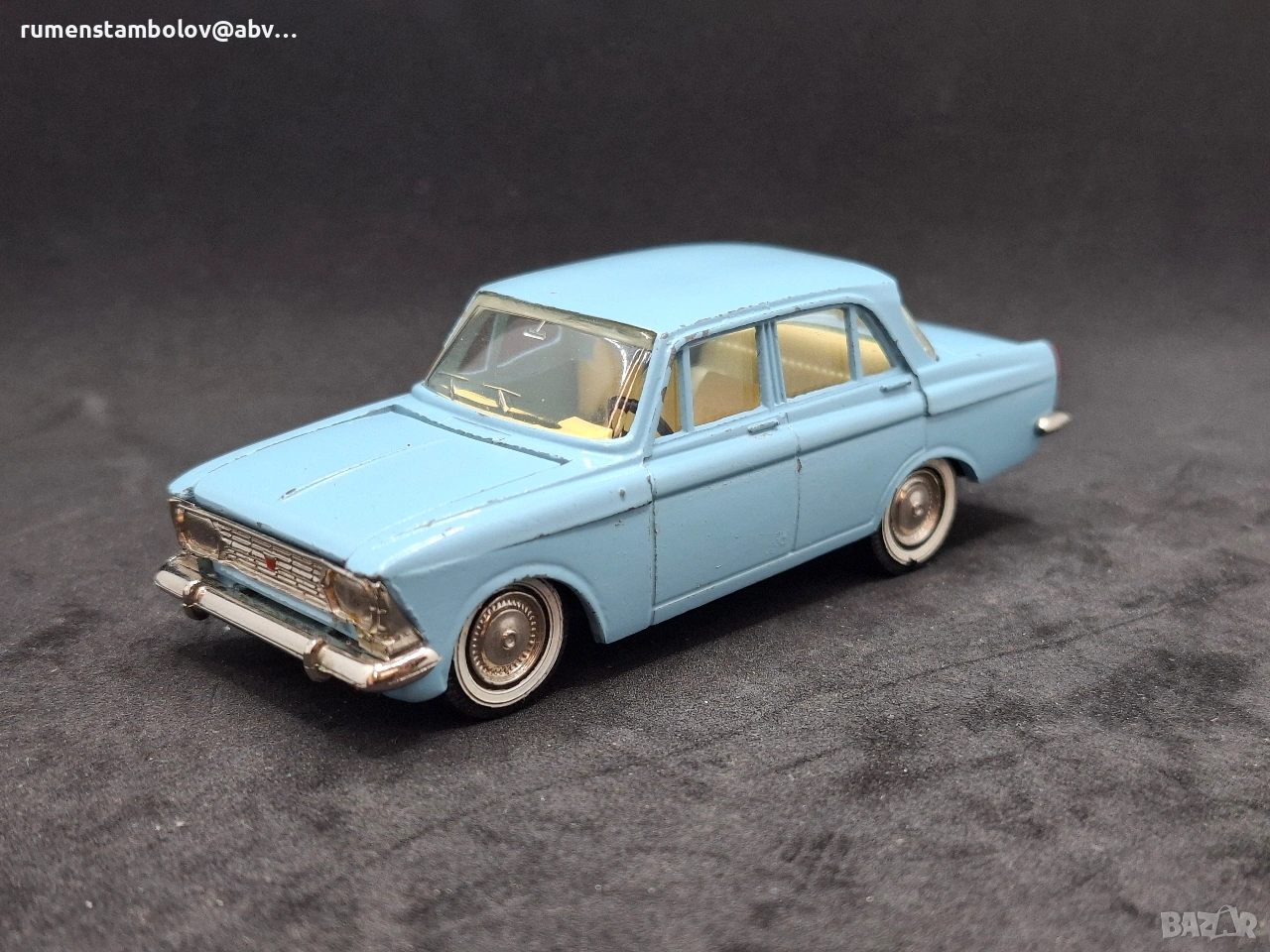 Москвич 412, 1:43, Тантал, Радон, Саратов, снимка 1