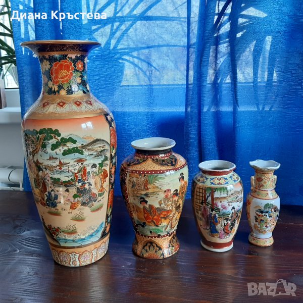 Китайски вази порцелан, снимка 1