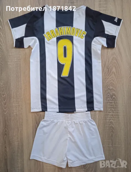 Детски футболен екип Juventus/ Ibrahimovic 9, снимка 1