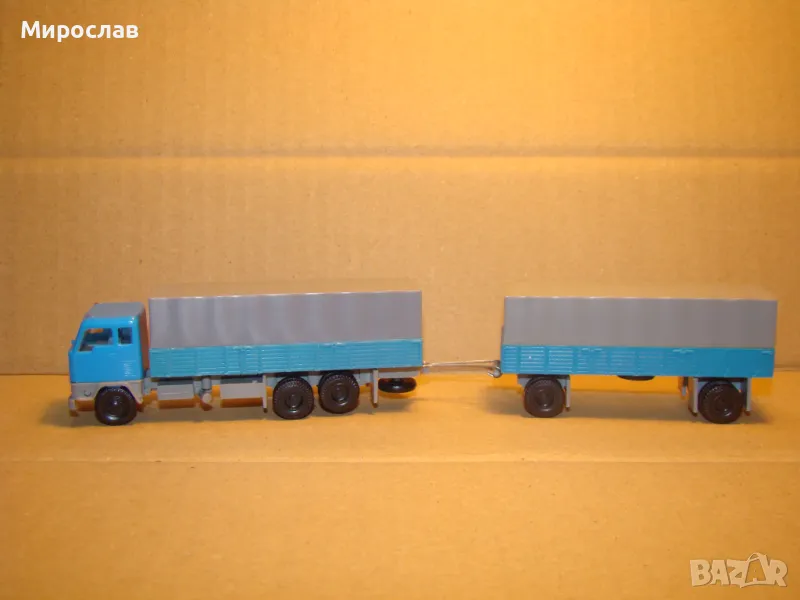IGRA? H0 1/87 VOLVO F 89 КАМИОН TIR МОДЕЛ КОЛИЧКА ВЛЕКАЧ, снимка 1