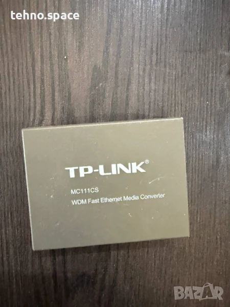 TP Link MC111CS медиа конвертор, снимка 1