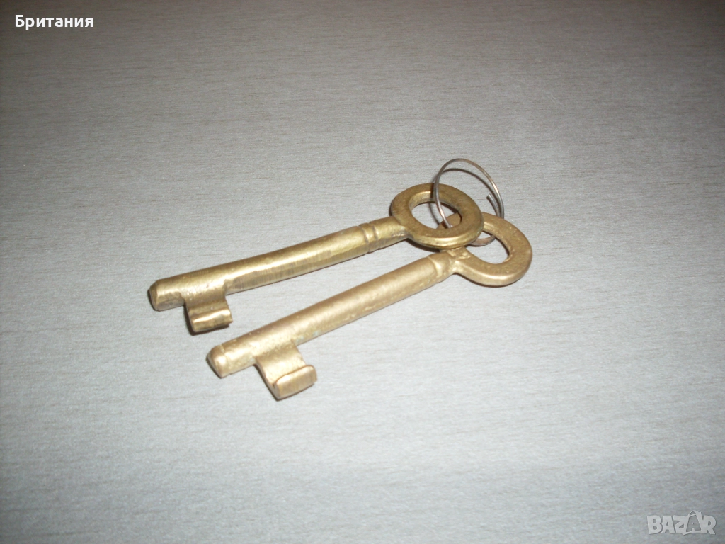 Бронзови ключове- 2бр. комплект., снимка 1