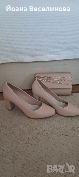 Елегантни обувки с ток , снимка 1