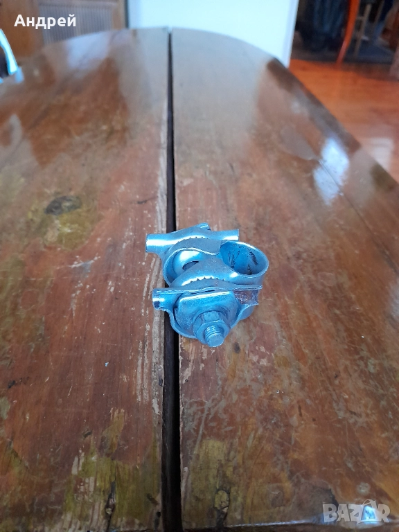 Стара велосипедна скоба за седалка, снимка 1