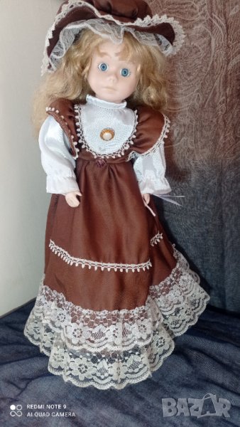 Порцеланова кукла 45 см, снимка 1